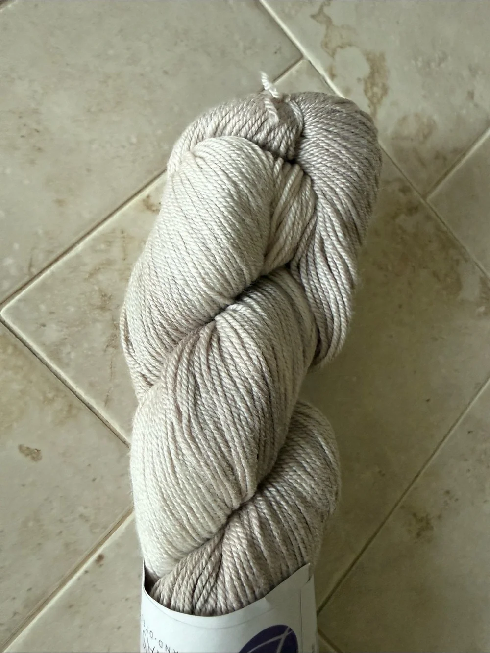 Lorna's Laces Hand-Dyed Yarn - Buckingham Fountain (Cream/Taupe)